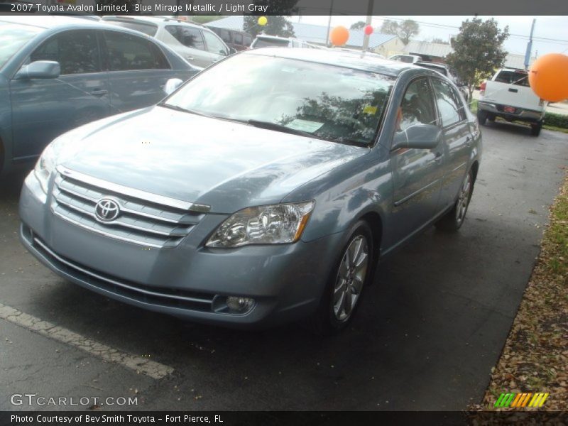 Blue Mirage Metallic / Light Gray 2007 Toyota Avalon Limited