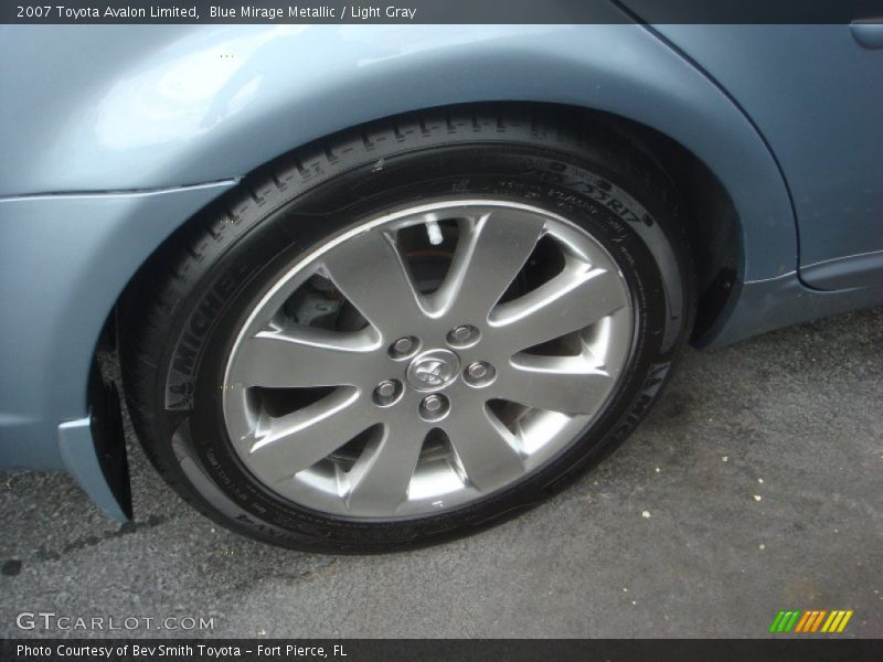 Blue Mirage Metallic / Light Gray 2007 Toyota Avalon Limited
