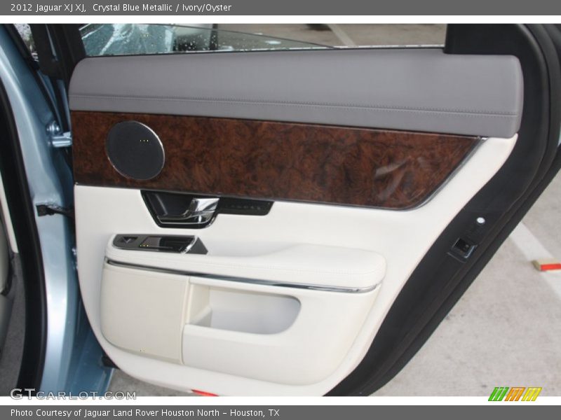 Crystal Blue Metallic / Ivory/Oyster 2012 Jaguar XJ XJ