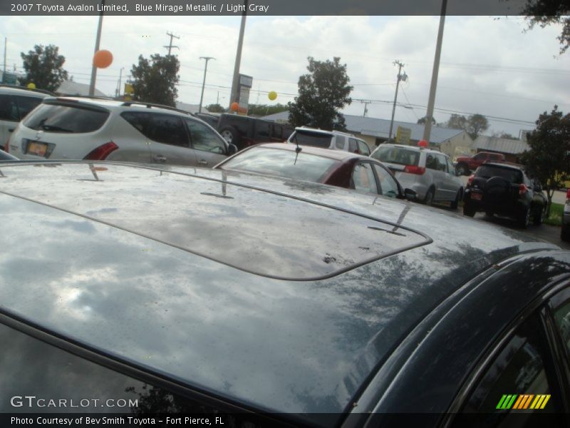 Blue Mirage Metallic / Light Gray 2007 Toyota Avalon Limited