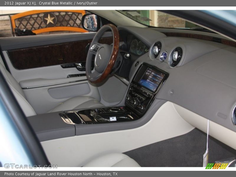 Crystal Blue Metallic / Ivory/Oyster 2012 Jaguar XJ XJ