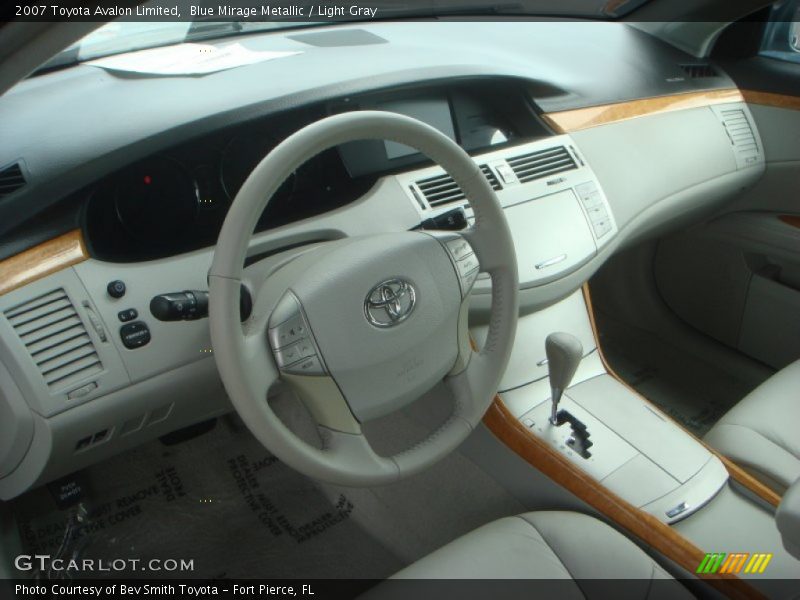 Blue Mirage Metallic / Light Gray 2007 Toyota Avalon Limited