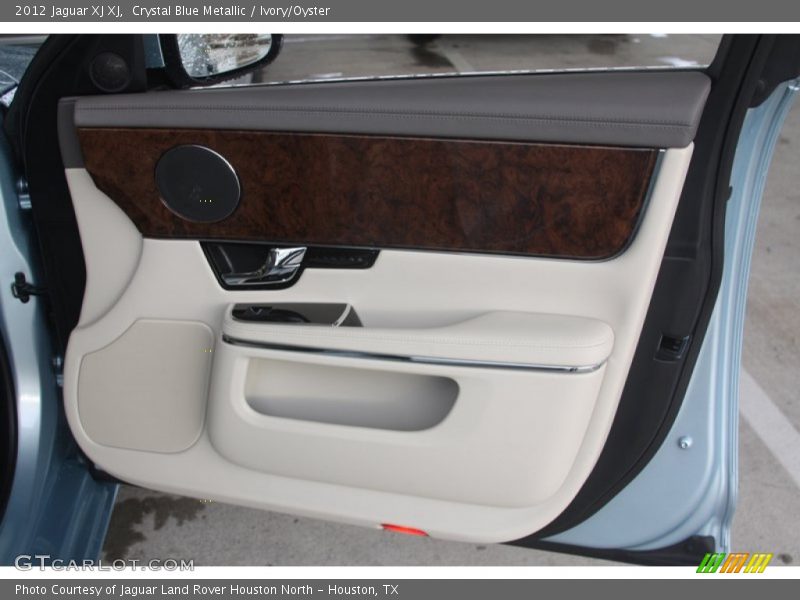 Crystal Blue Metallic / Ivory/Oyster 2012 Jaguar XJ XJ