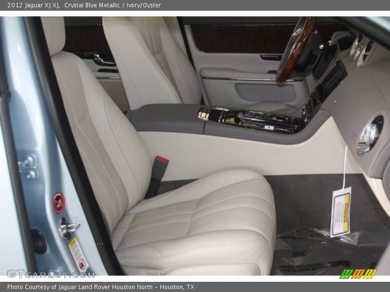 Crystal Blue Metallic / Ivory/Oyster 2012 Jaguar XJ XJ