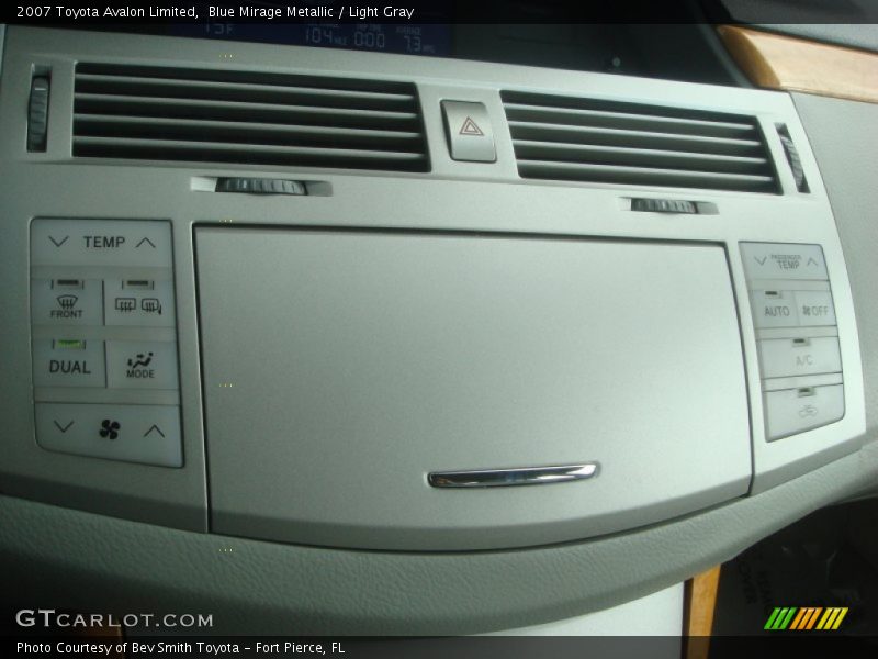 Blue Mirage Metallic / Light Gray 2007 Toyota Avalon Limited