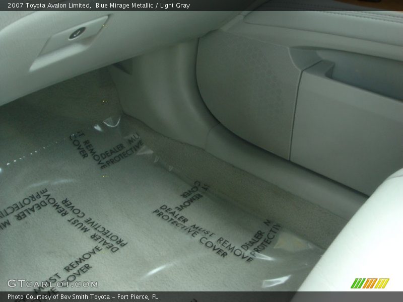 Blue Mirage Metallic / Light Gray 2007 Toyota Avalon Limited