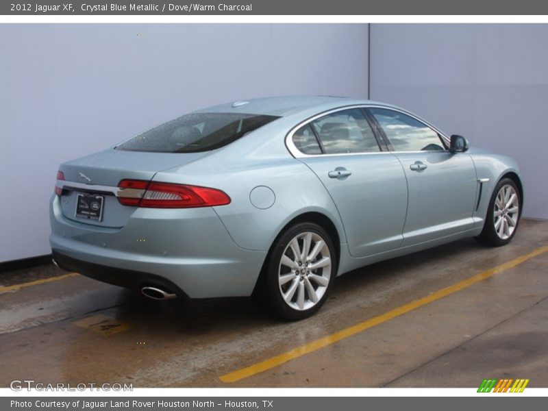 Crystal Blue Metallic / Dove/Warm Charcoal 2012 Jaguar XF