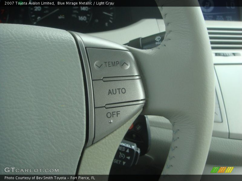 Blue Mirage Metallic / Light Gray 2007 Toyota Avalon Limited