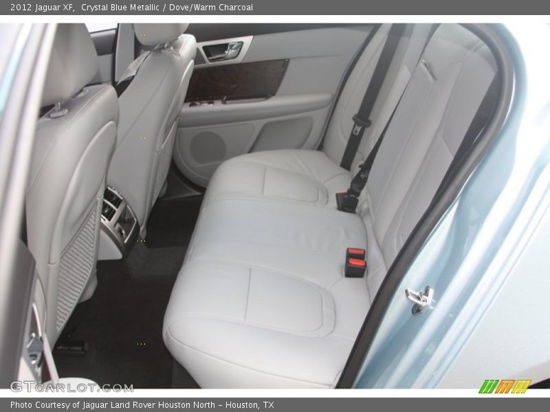Crystal Blue Metallic / Dove/Warm Charcoal 2012 Jaguar XF