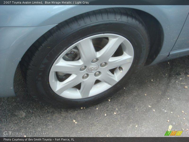 Blue Mirage Metallic / Light Gray 2007 Toyota Avalon Limited