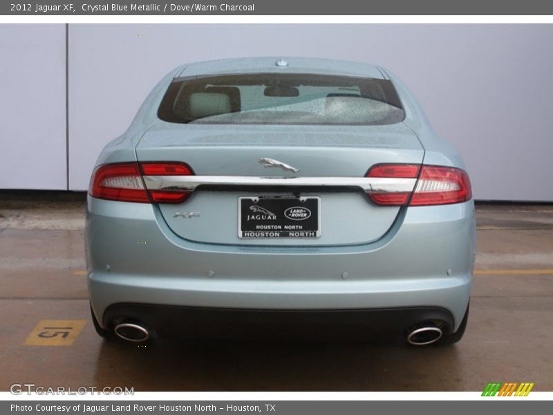 Crystal Blue Metallic / Dove/Warm Charcoal 2012 Jaguar XF