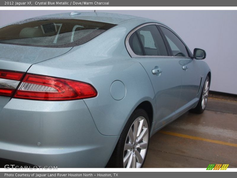 Crystal Blue Metallic / Dove/Warm Charcoal 2012 Jaguar XF