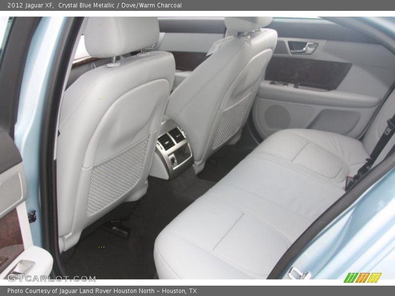 Crystal Blue Metallic / Dove/Warm Charcoal 2012 Jaguar XF