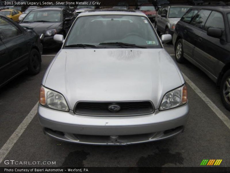 Silver Stone Metallic / Gray 2003 Subaru Legacy L Sedan
