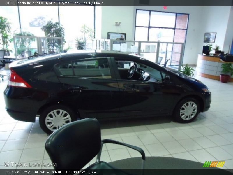 Crystal Black Pearl / Black 2012 Honda Insight LX Hybrid