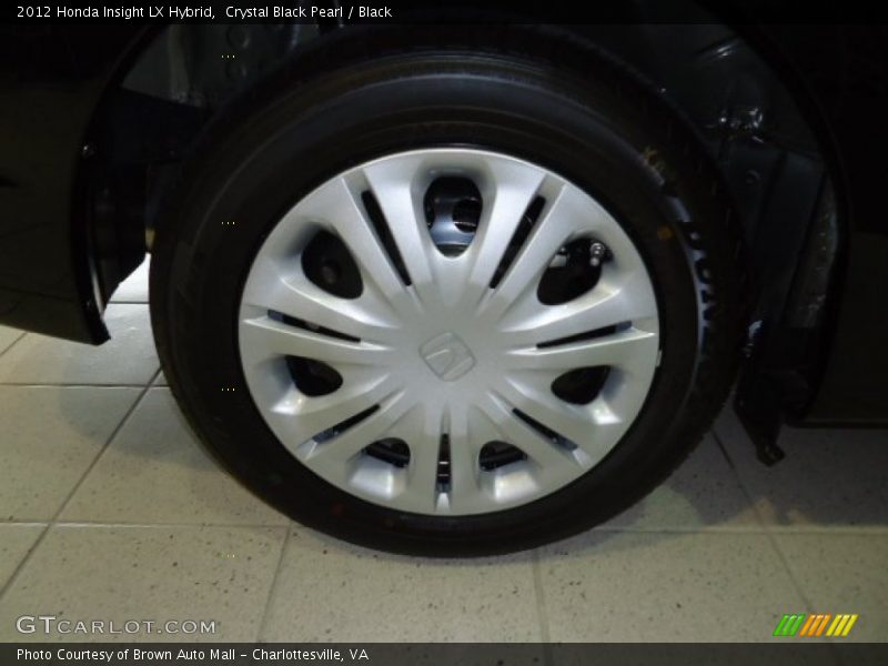 Crystal Black Pearl / Black 2012 Honda Insight LX Hybrid
