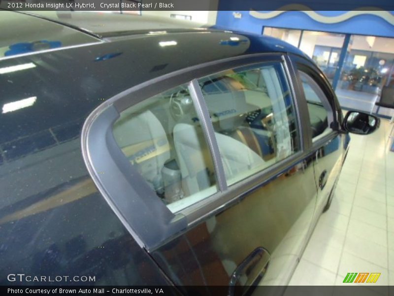 Crystal Black Pearl / Black 2012 Honda Insight LX Hybrid