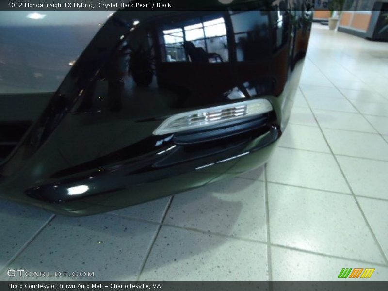 Crystal Black Pearl / Black 2012 Honda Insight LX Hybrid