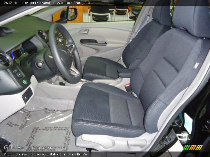 Crystal Black Pearl / Black 2012 Honda Insight LX Hybrid