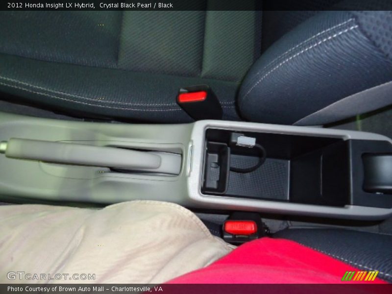 Crystal Black Pearl / Black 2012 Honda Insight LX Hybrid