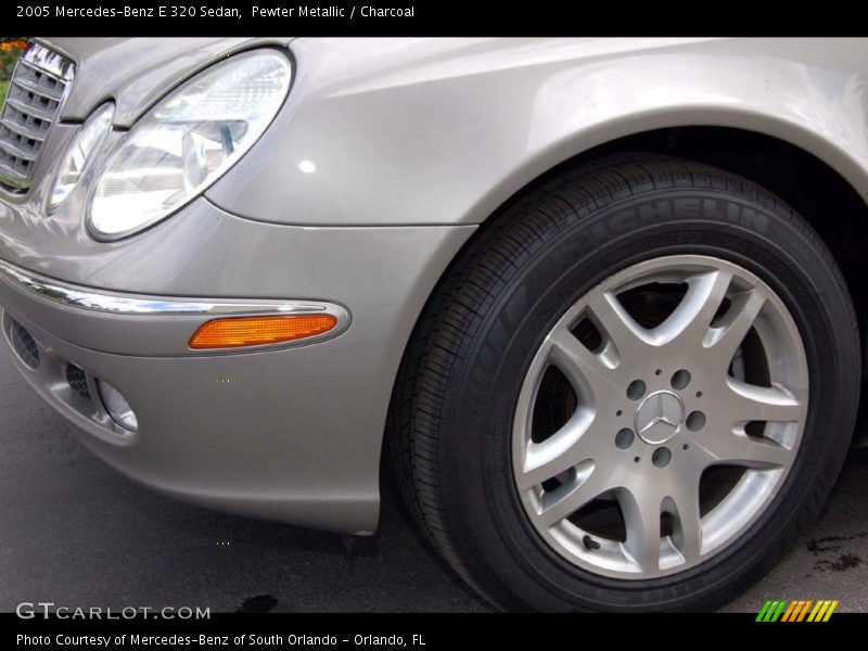 Pewter Metallic / Charcoal 2005 Mercedes-Benz E 320 Sedan