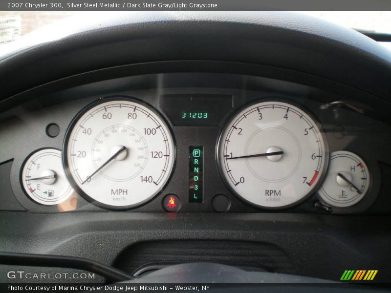 Silver Steel Metallic / Dark Slate Gray/Light Graystone 2007 Chrysler 300
