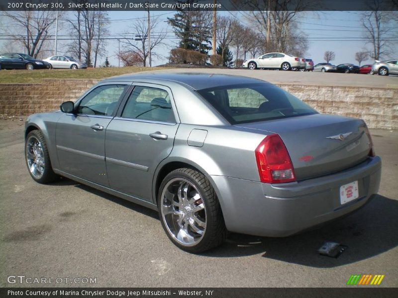 Silver Steel Metallic / Dark Slate Gray/Light Graystone 2007 Chrysler 300