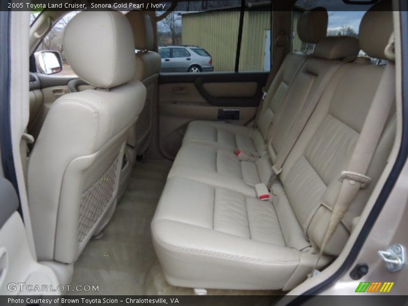 Sonora Gold Pearl / Ivory 2005 Toyota Land Cruiser