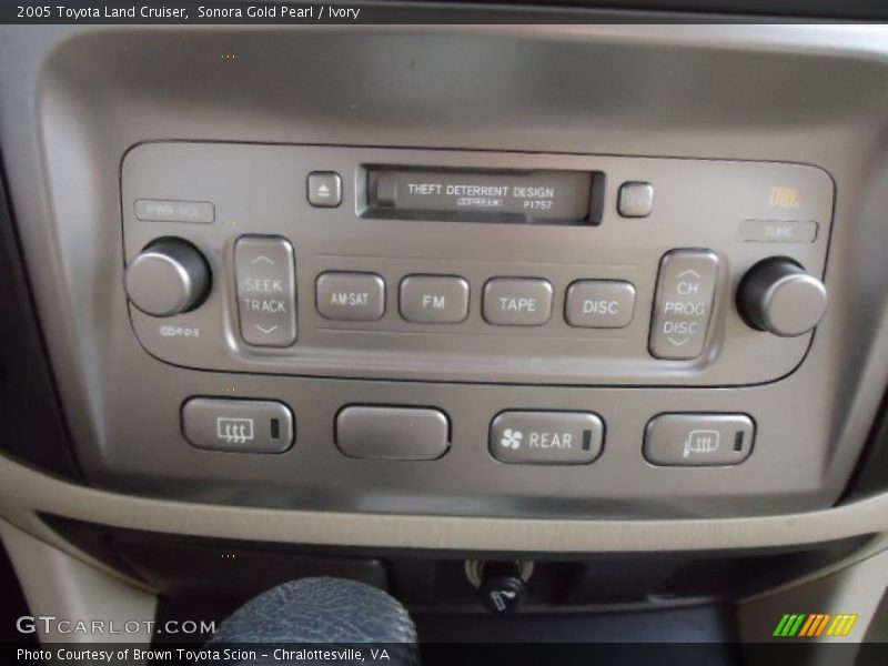Sonora Gold Pearl / Ivory 2005 Toyota Land Cruiser
