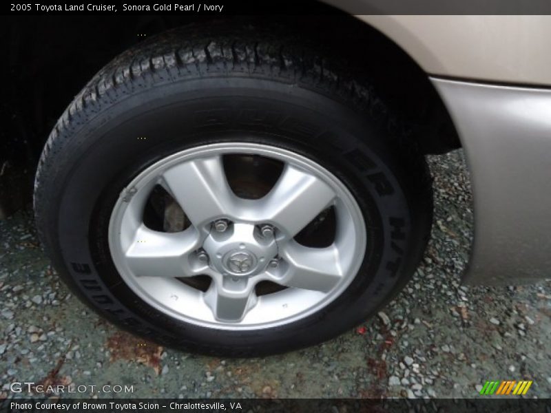 Sonora Gold Pearl / Ivory 2005 Toyota Land Cruiser