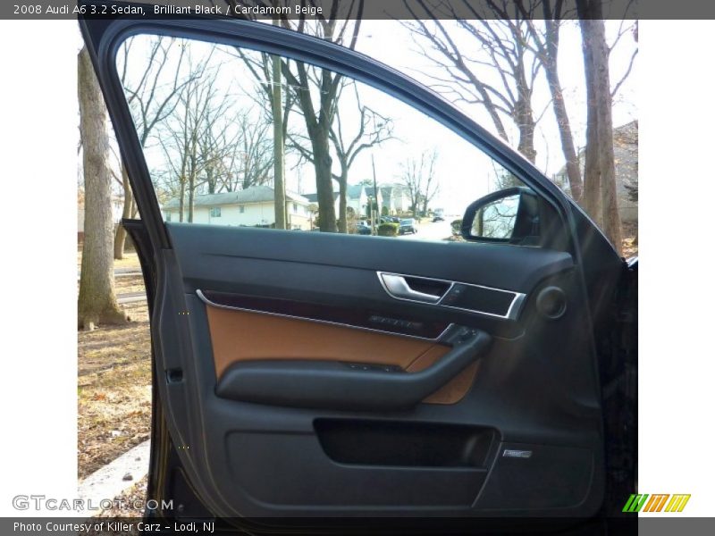 Brilliant Black / Cardamom Beige 2008 Audi A6 3.2 Sedan
