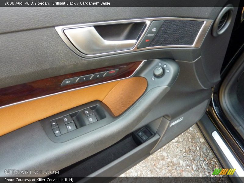 Brilliant Black / Cardamom Beige 2008 Audi A6 3.2 Sedan