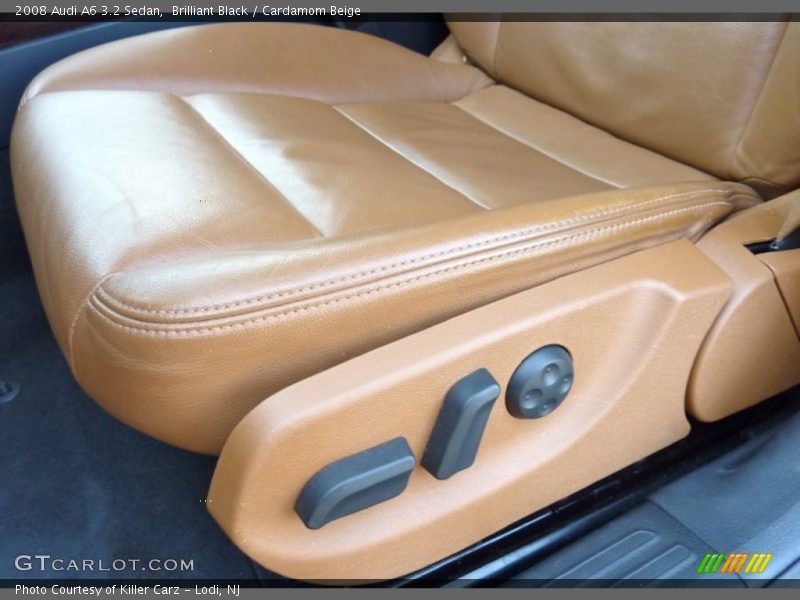Brilliant Black / Cardamom Beige 2008 Audi A6 3.2 Sedan