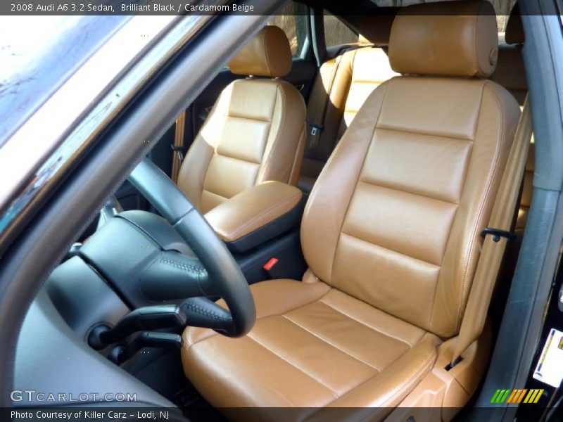 Brilliant Black / Cardamom Beige 2008 Audi A6 3.2 Sedan