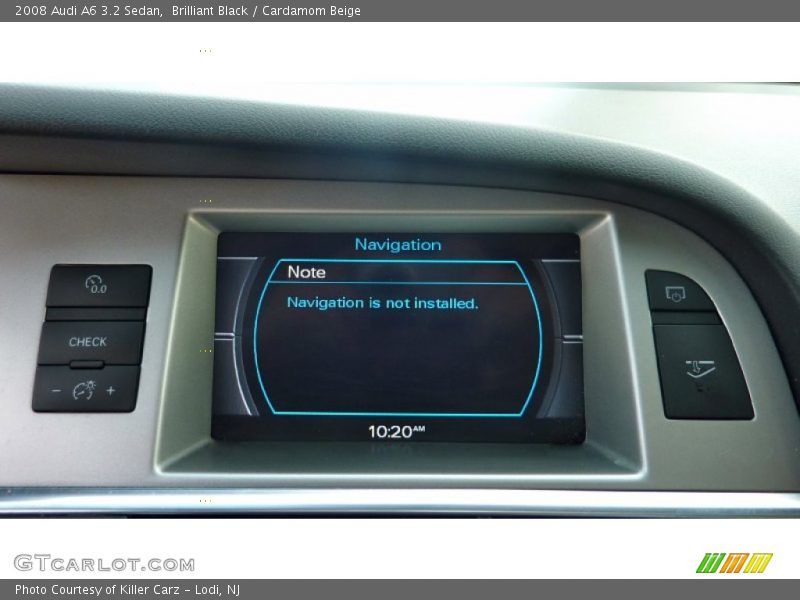 Brilliant Black / Cardamom Beige 2008 Audi A6 3.2 Sedan