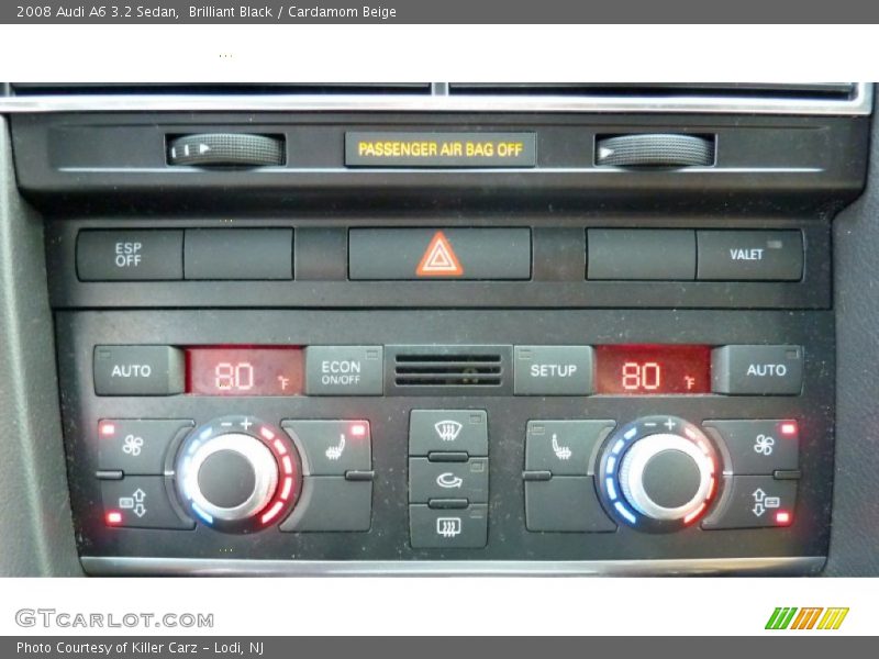 Brilliant Black / Cardamom Beige 2008 Audi A6 3.2 Sedan