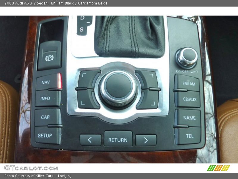 Brilliant Black / Cardamom Beige 2008 Audi A6 3.2 Sedan