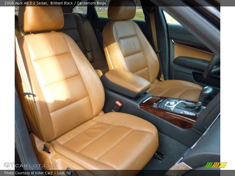 Brilliant Black / Cardamom Beige 2008 Audi A6 3.2 Sedan