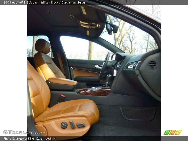 Brilliant Black / Cardamom Beige 2008 Audi A6 3.2 Sedan