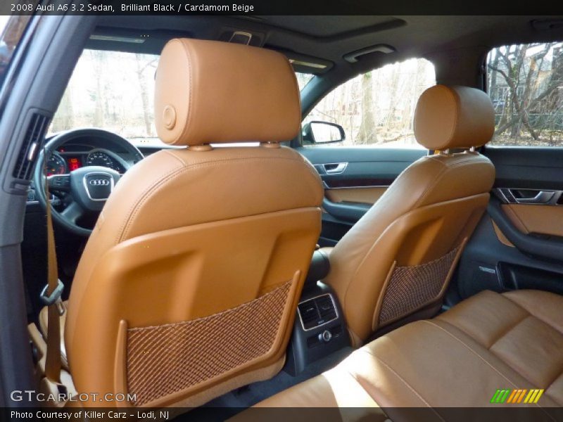 Brilliant Black / Cardamom Beige 2008 Audi A6 3.2 Sedan