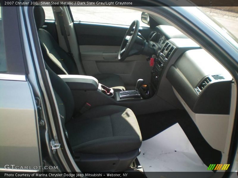 Silver Steel Metallic / Dark Slate Gray/Light Graystone 2007 Chrysler 300