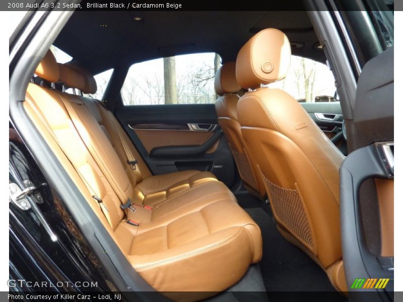 Brilliant Black / Cardamom Beige 2008 Audi A6 3.2 Sedan