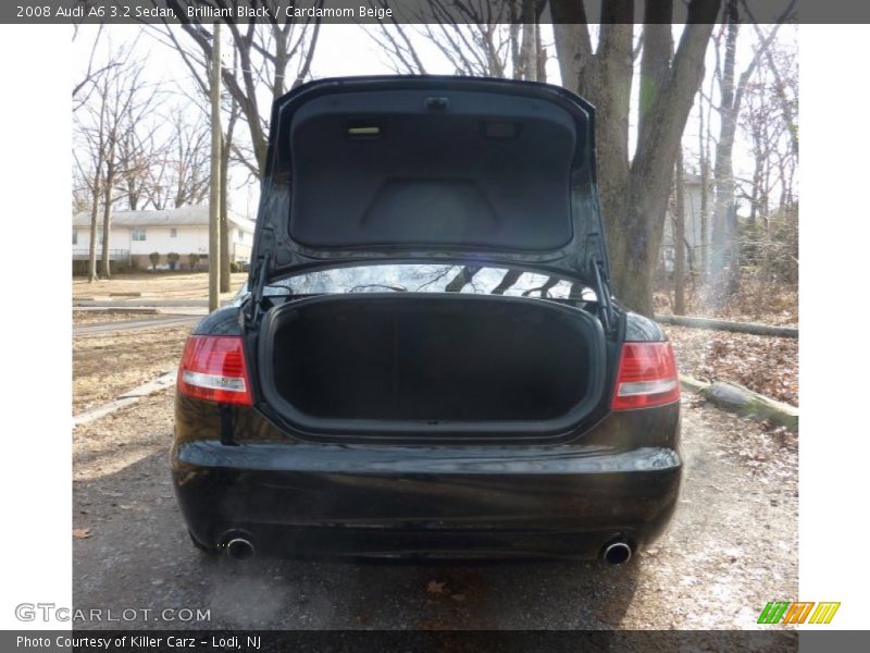 Brilliant Black / Cardamom Beige 2008 Audi A6 3.2 Sedan