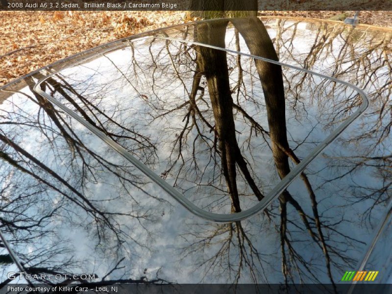 Brilliant Black / Cardamom Beige 2008 Audi A6 3.2 Sedan