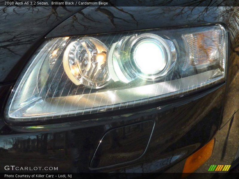 Brilliant Black / Cardamom Beige 2008 Audi A6 3.2 Sedan