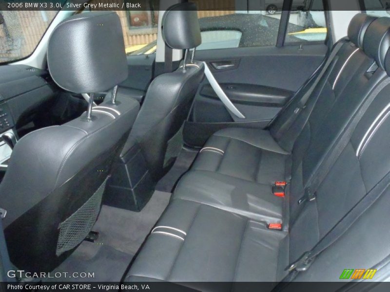 Silver Grey Metallic / Black 2006 BMW X3 3.0i