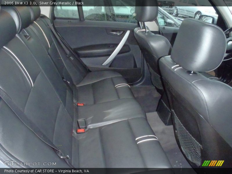 Silver Grey Metallic / Black 2006 BMW X3 3.0i