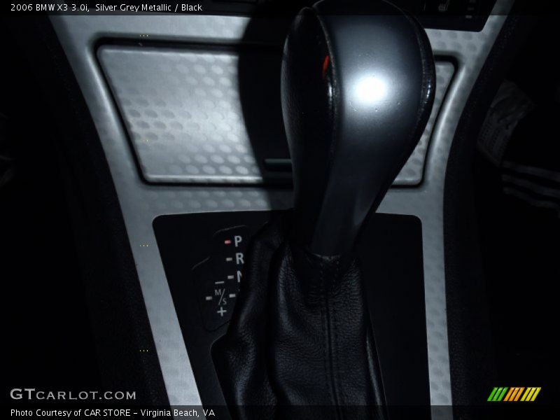 Silver Grey Metallic / Black 2006 BMW X3 3.0i