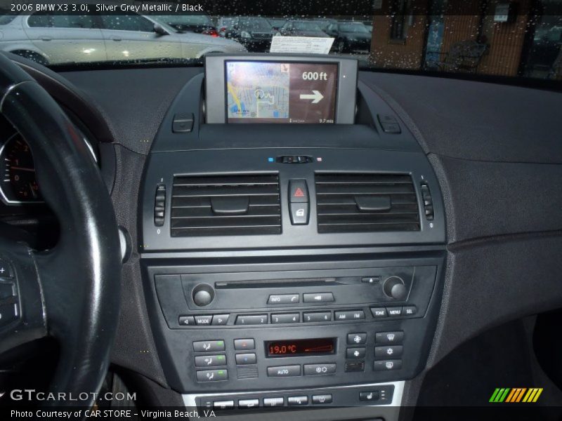 Silver Grey Metallic / Black 2006 BMW X3 3.0i