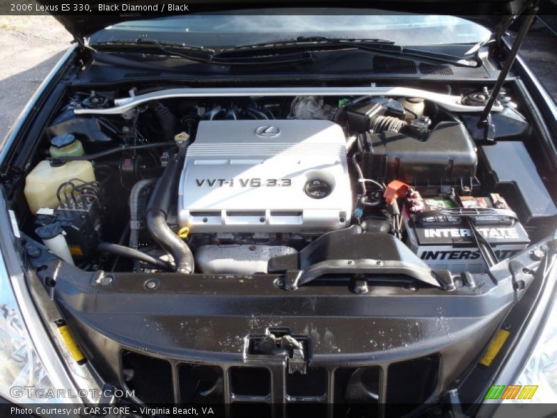 Black Diamond / Black 2006 Lexus ES 330